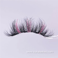 100% real mink eyelashes 25mm glitter mink lashes